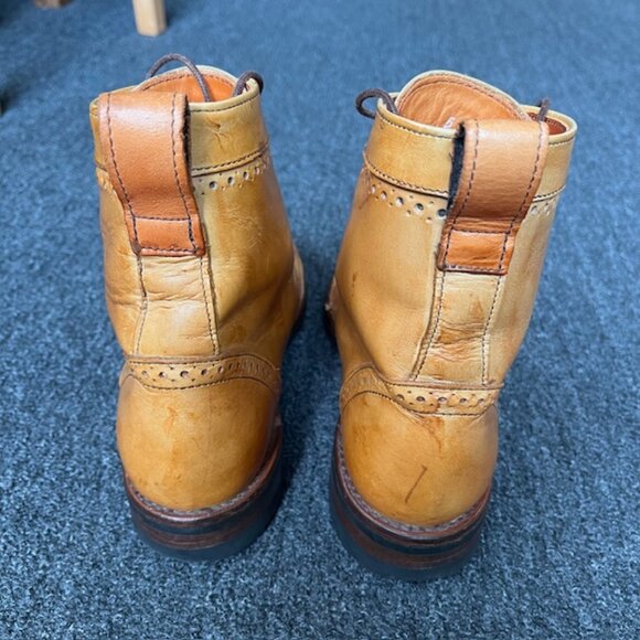 Allen Edmonds Walnut Dalton boot 5D - Picture 4 of 6